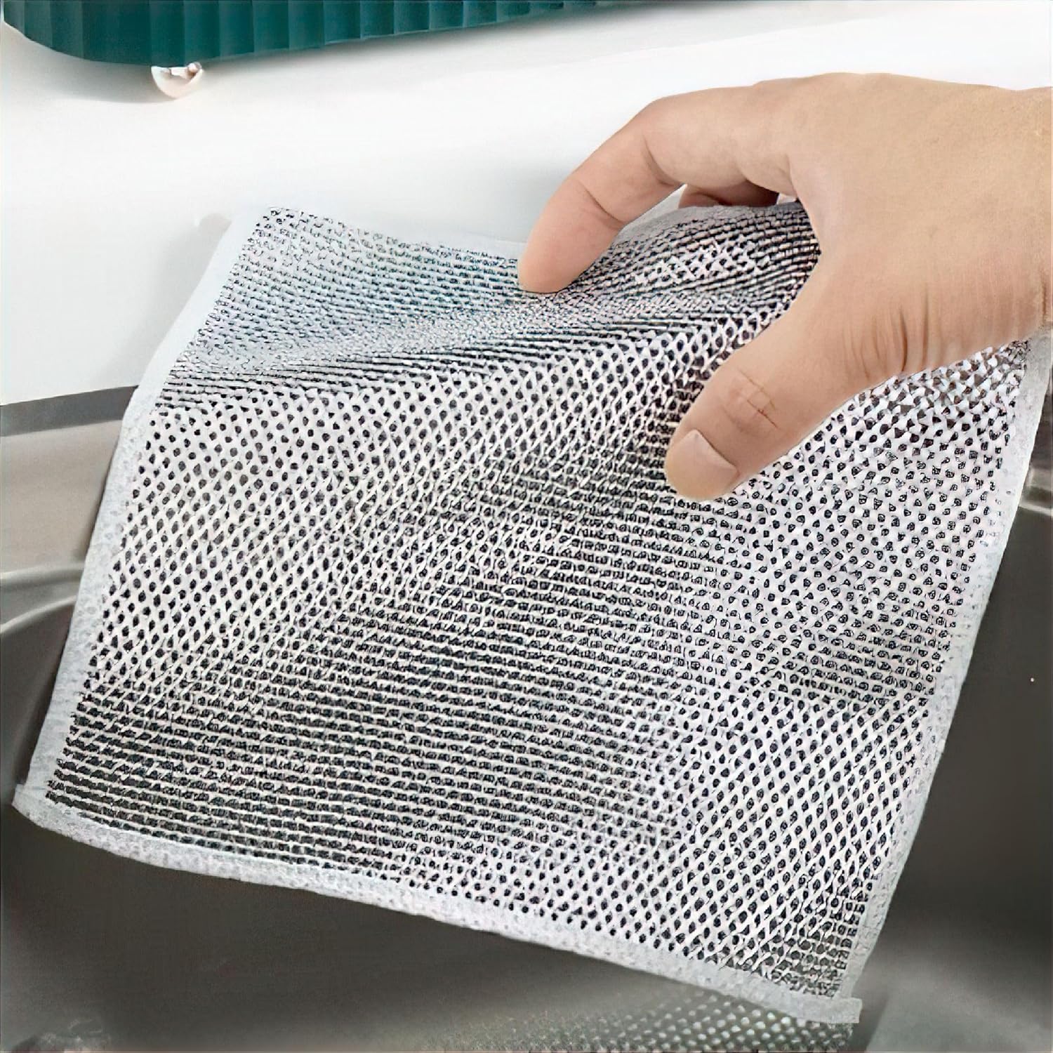 SPECULO Pack Of 1 Multipurpose Wire Dishwashing Rags For Wet And Dry Stainless Steel Scrubber Non-Scratch Wire Dishcloth For Washing Dishes Sinks Counters Easy Rinsing Machine Washable (B0D1246C2R) Amazon Price History, Amazon Price Tracker