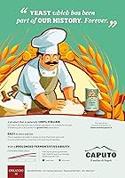 Vista 6 de Antimo Caputo Lievito Active Dry Yeast 3.5 Ounce Can - Made in Italy - Perfect with 00 Flour