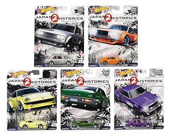 Hot Wheels Japan Historics １、２セット Hot Wheels 1:64 Car Culture Japan Historics 2 - Set Of 5