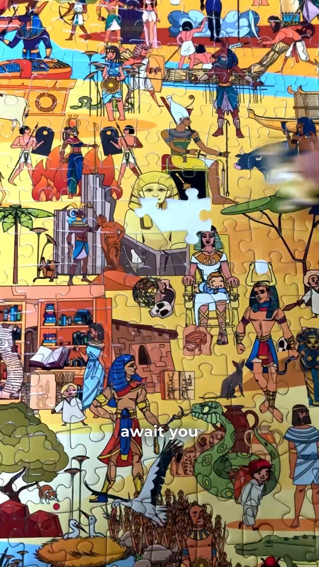 Amazon.com: QUOKKA 1000 Piece Puzzle for Adults Egyptian Gods