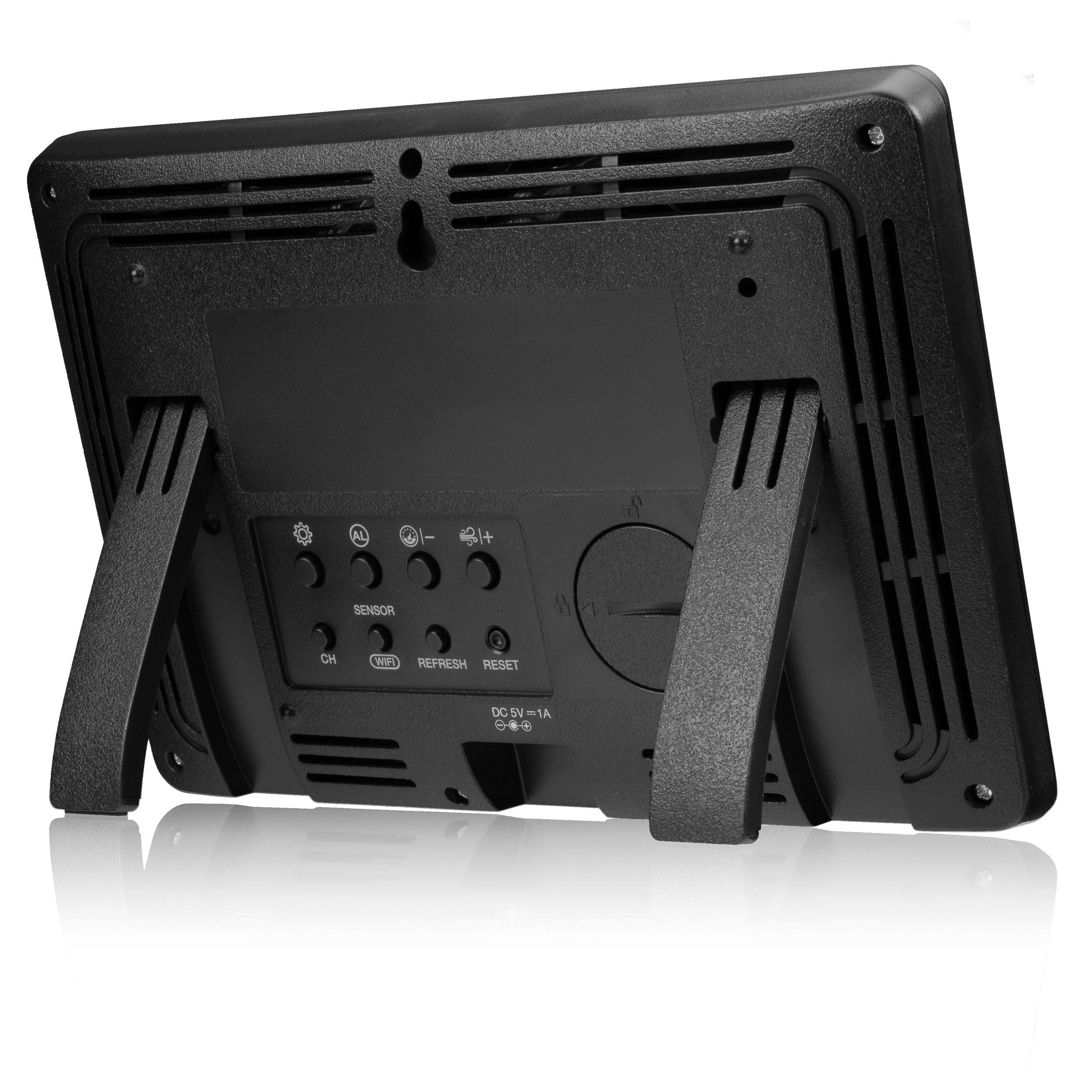 Bresser Estación Meteorológica 7-en-1 TB WiFi: Datos amplios, Pronóstico gráfico, Multi-Sensor, Monitoreo Clima Interior, Función de Alerta