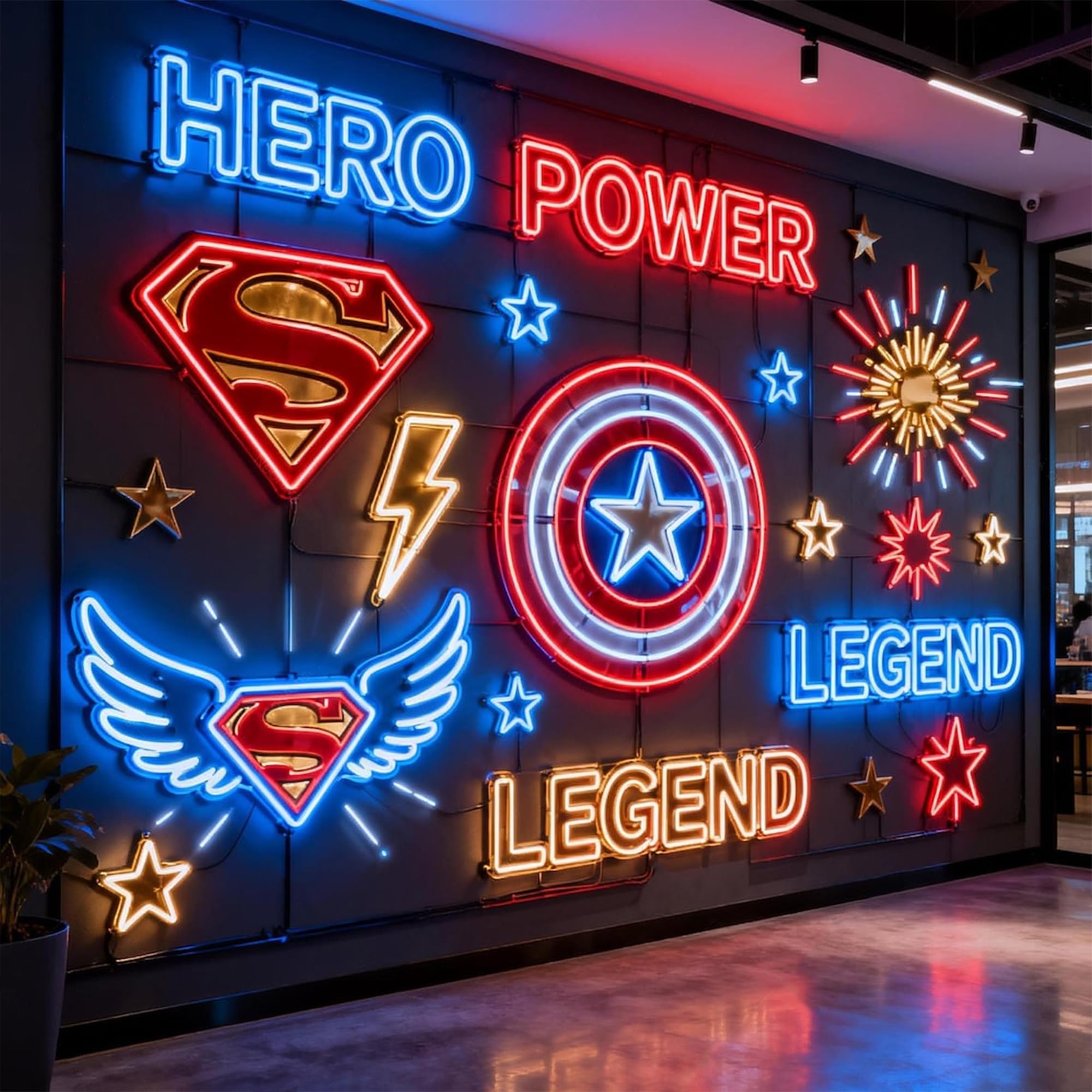 Logo Insegne al neon personalizzate UV Stampato Neon Design personalizzato dimmerabile personalizzato LED Neon Light Up Sign per Azienda Decorazione della parete Negozio Bar Unghie Azienda
