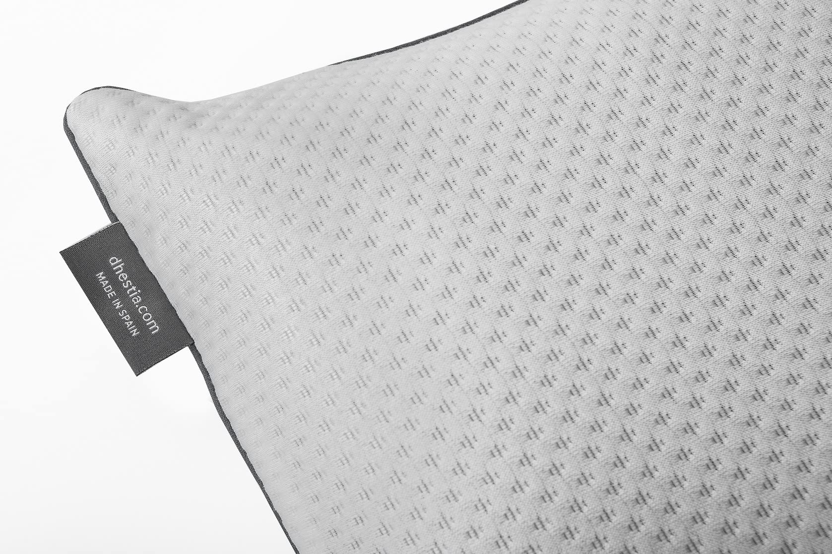 Sibiles Almohada Viscoelástica Núcleo Carbono y Funda Acolchada Viscosoft Color Único Talla Almohada 105 cm