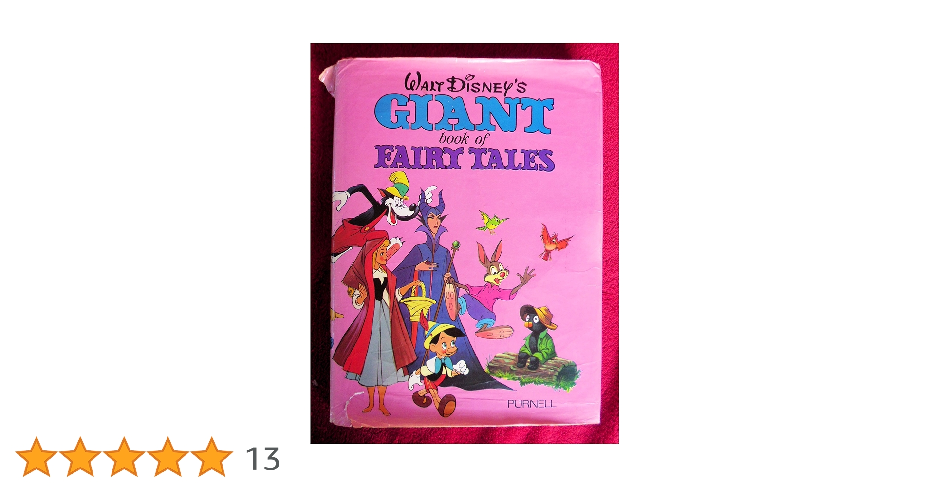 Walt Disney's Giant Book Of Fairy Tales (Disney Giant Books