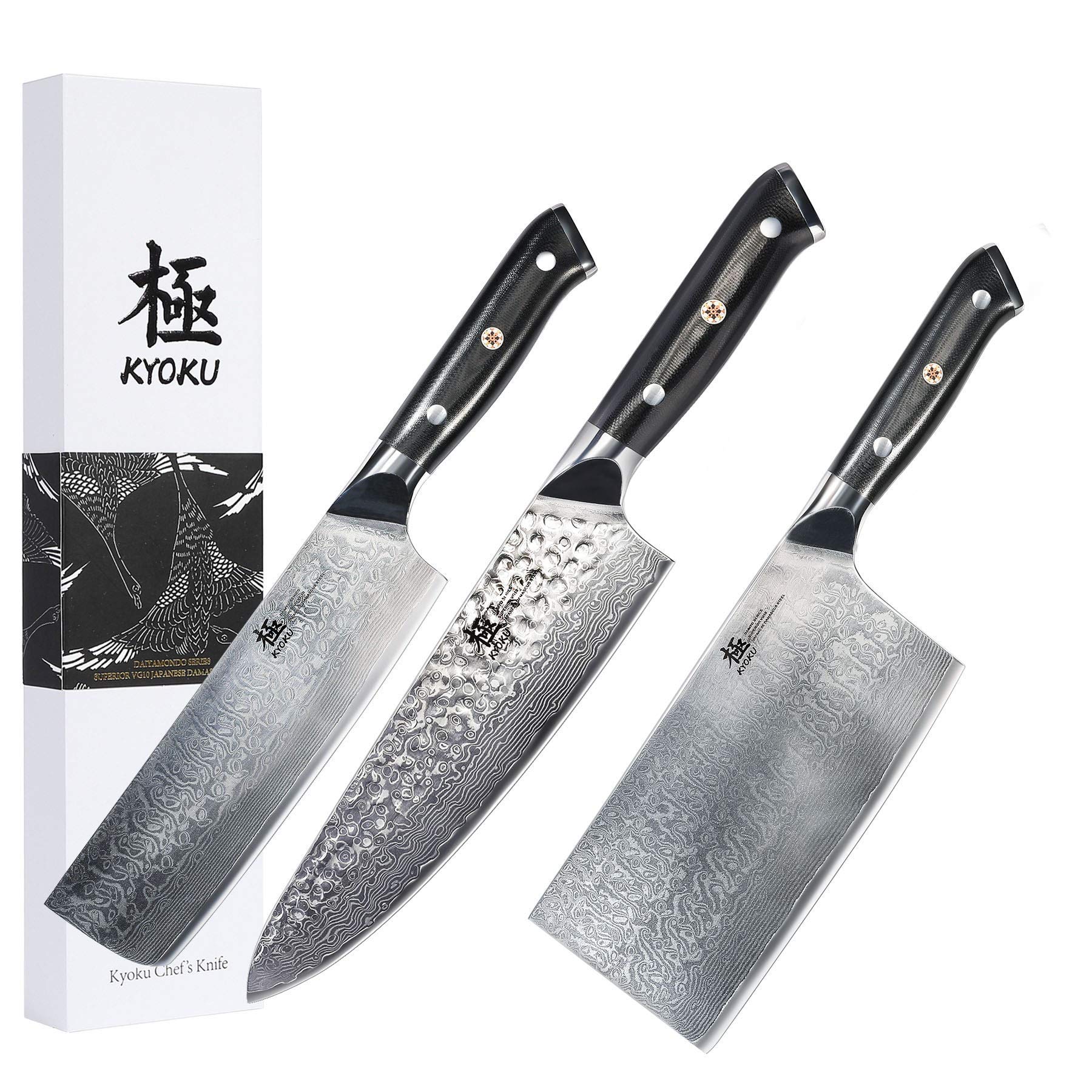 Buy KYOKUSho Series 8" Professional Chef + 7" Nakiri + 7" Vegetable