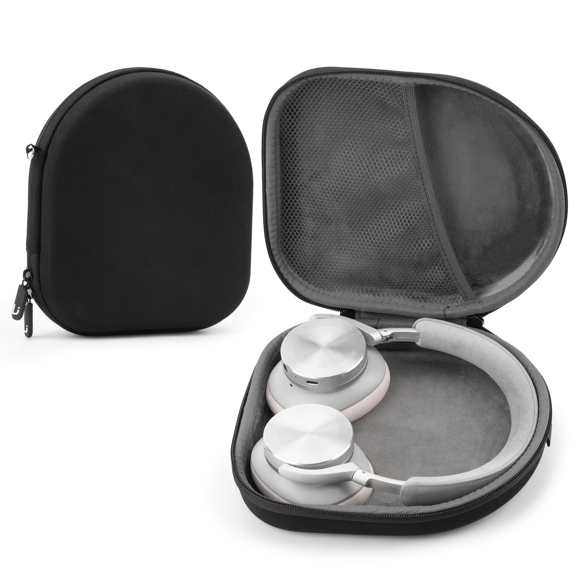 Linkidea Headphones Carrying Case Compatible with B&O Play H6, H8, Sony WH-CH520, WH-ULT900N, Replacement Protective Hard Shell Travel Bag with Cable,