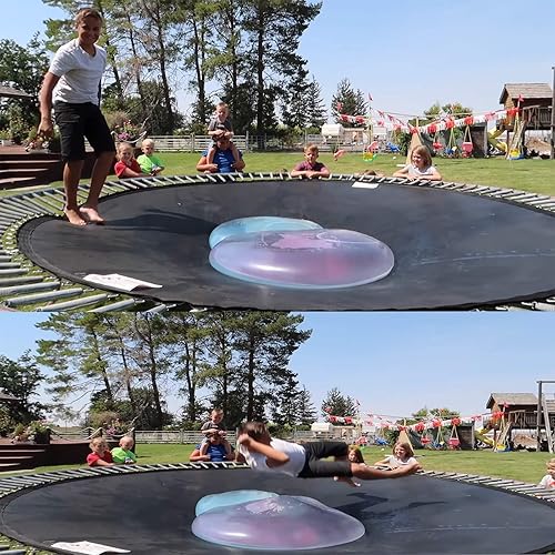 Miniatura 4 de Bola de burbujas de juguete para adultos y niños, bola de agua inflable para playa, jardín, bola de goma suave, fiesta al aire libre, 47 pulgadas