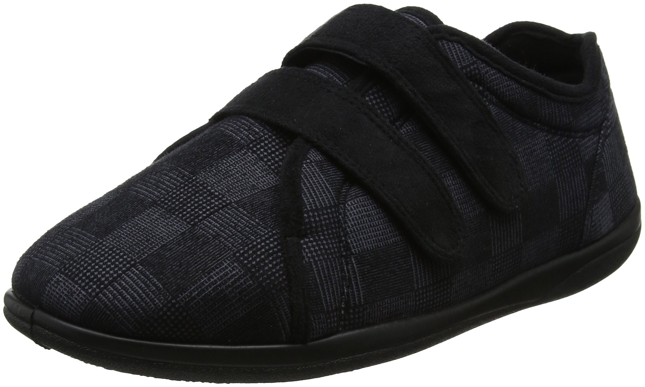 Padders Dual Wide Fit Mens Memory Foam Slippers
