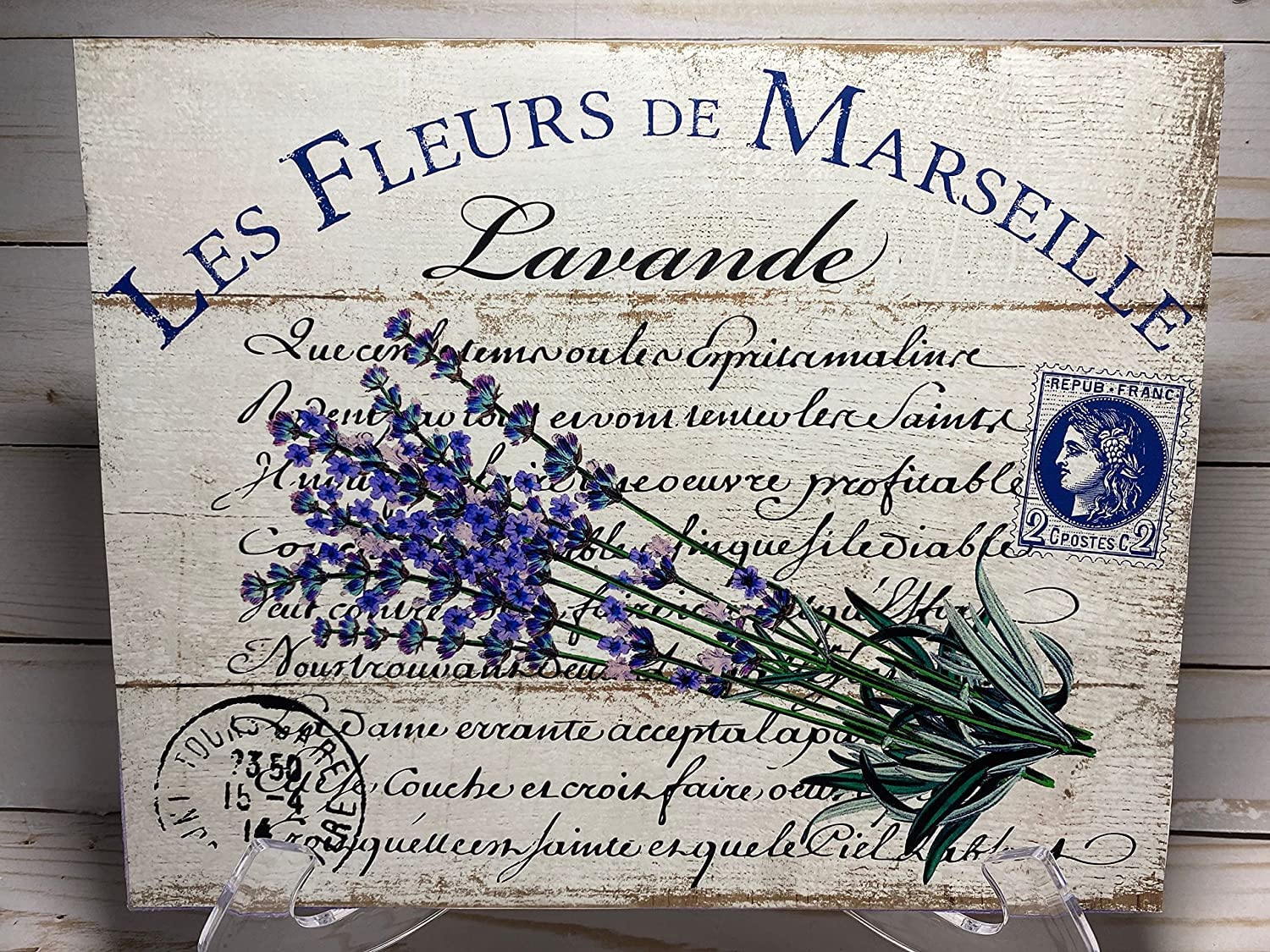 peiyeety Retro Metal Tin Sign 8x12 Inch Kitchen Shabby Chic French Country Lavender Wall Art DecorLavender Garden Restaurant Cafe Vintagees Bathroom Home Decor Signs Decor