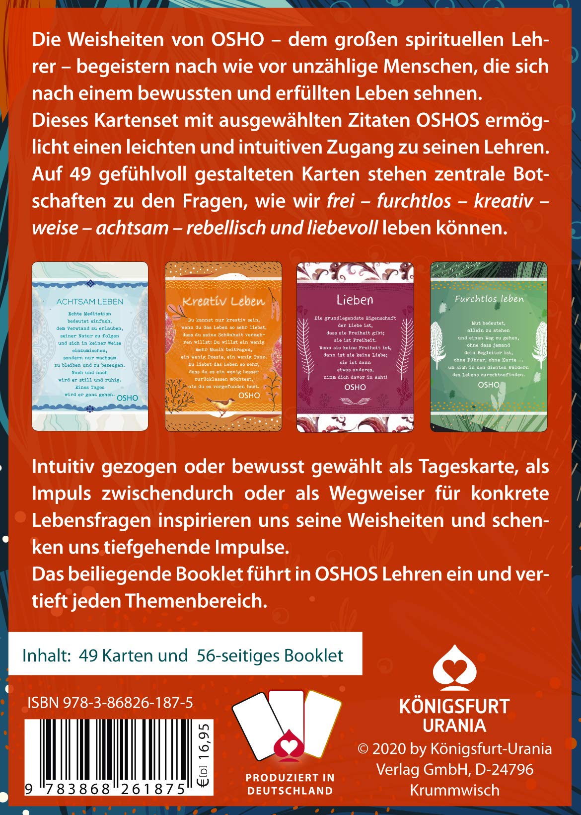 OSHO Weisheiten für dich!: Set mit Booklet und Karten