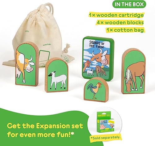 Miniatura 5 de Juego interactivo de escenario de audio | Juego de Sonidos de la granja | Crea sonido e historias | Escucha, aprende y juega | A partir de 3 años