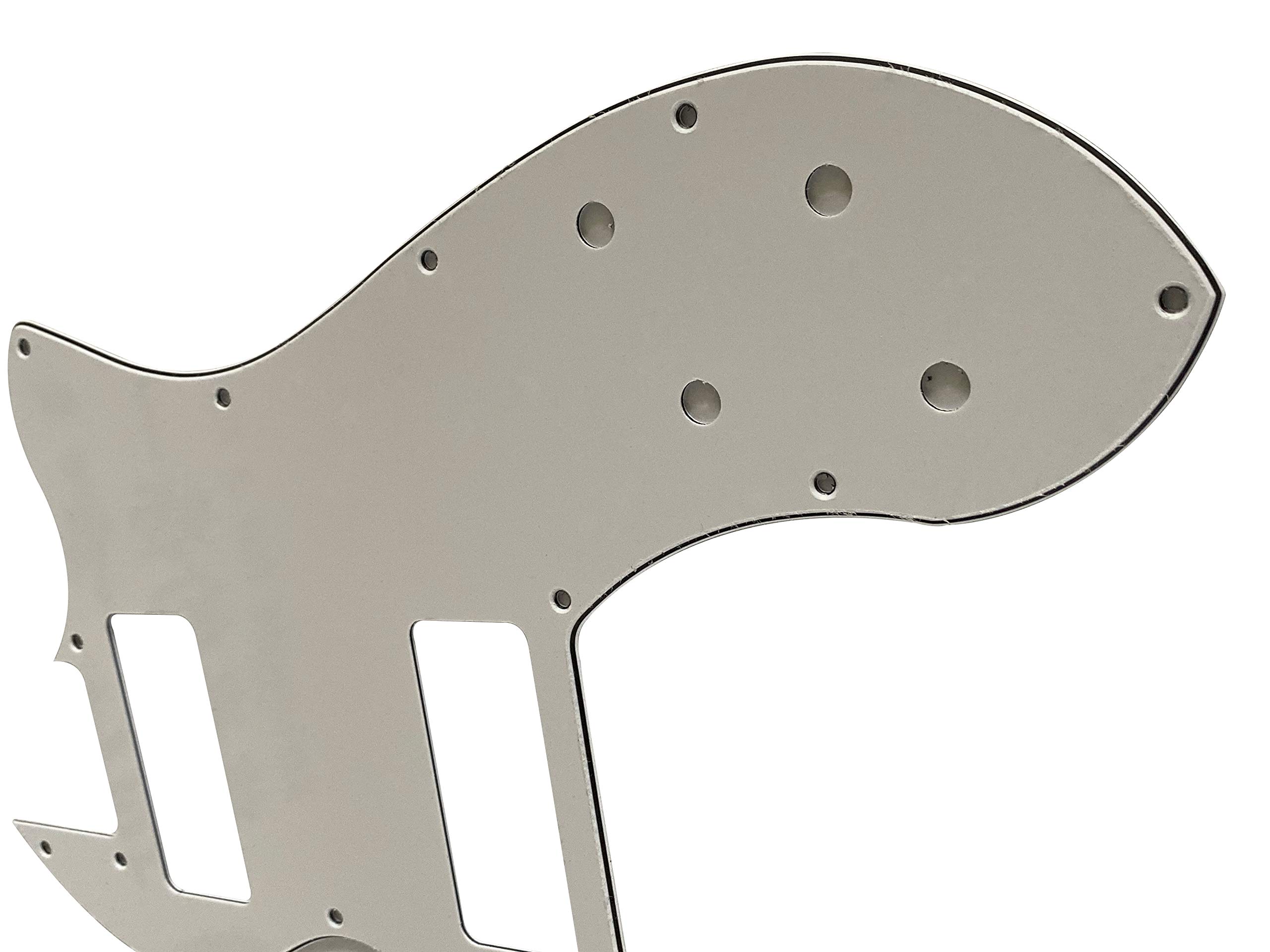 Guitar Parts For Fender Tele Classic Player Thinline P90 Guitar Pickguard (3 Ply White)