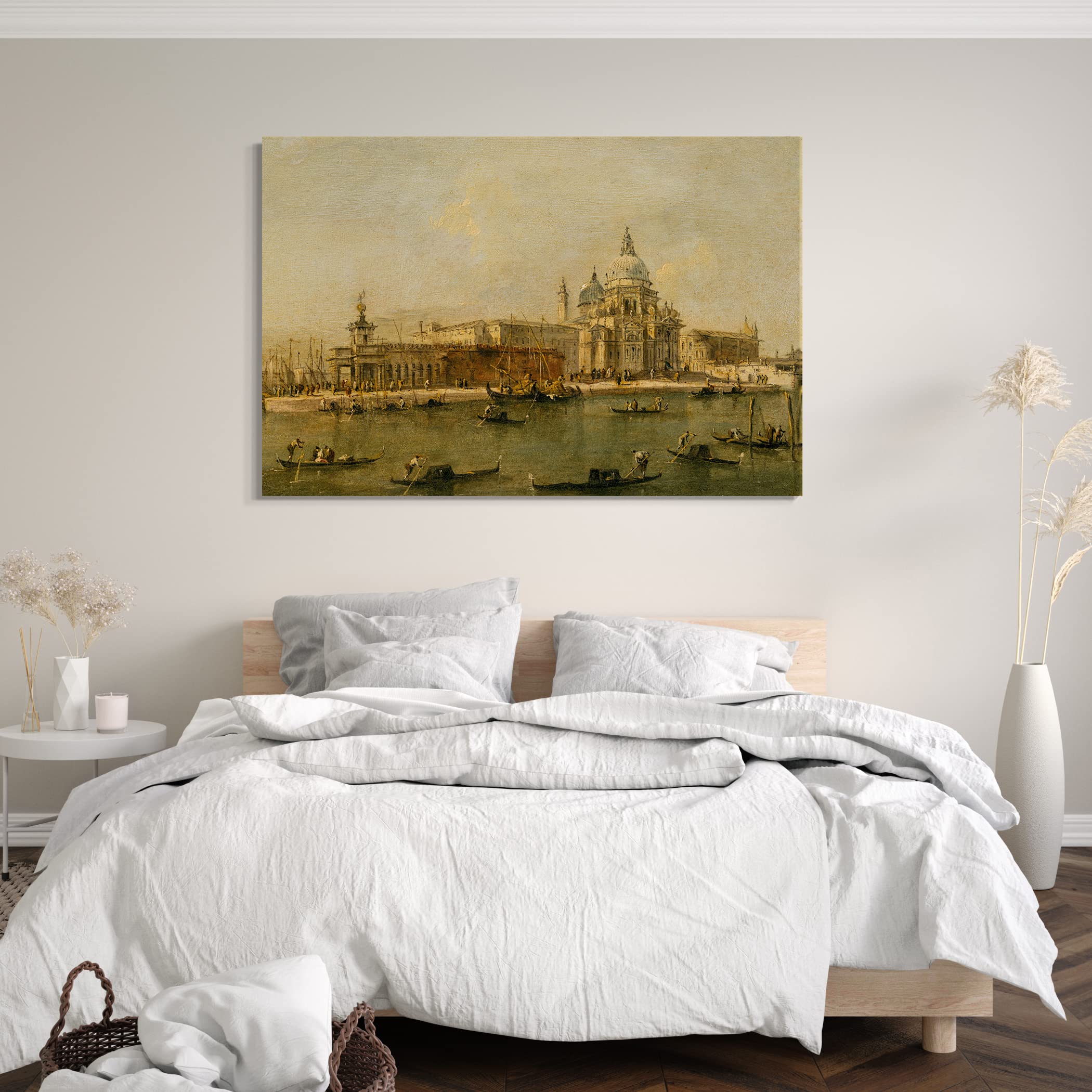 Printed Paintings Impresión sobre Lienzo (120x80cm): Taller de Francesco Guardi - Venecia: La Dog
