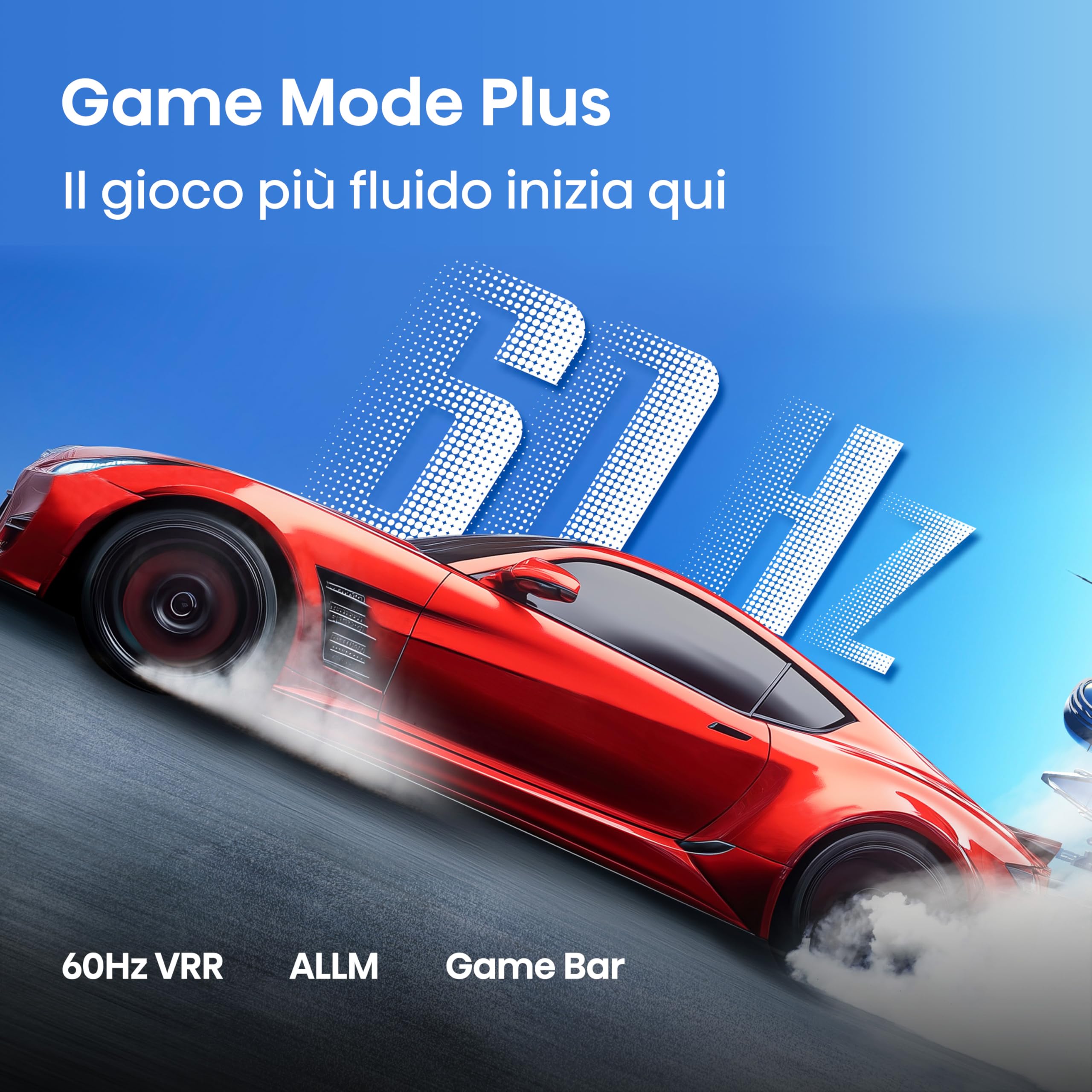 Hisense Smart TV QLED 43" 4K 43E7DS, 60Hz, Dolby Atmos, VIDAA OS, Dolby Vision IQ, HDR 10+