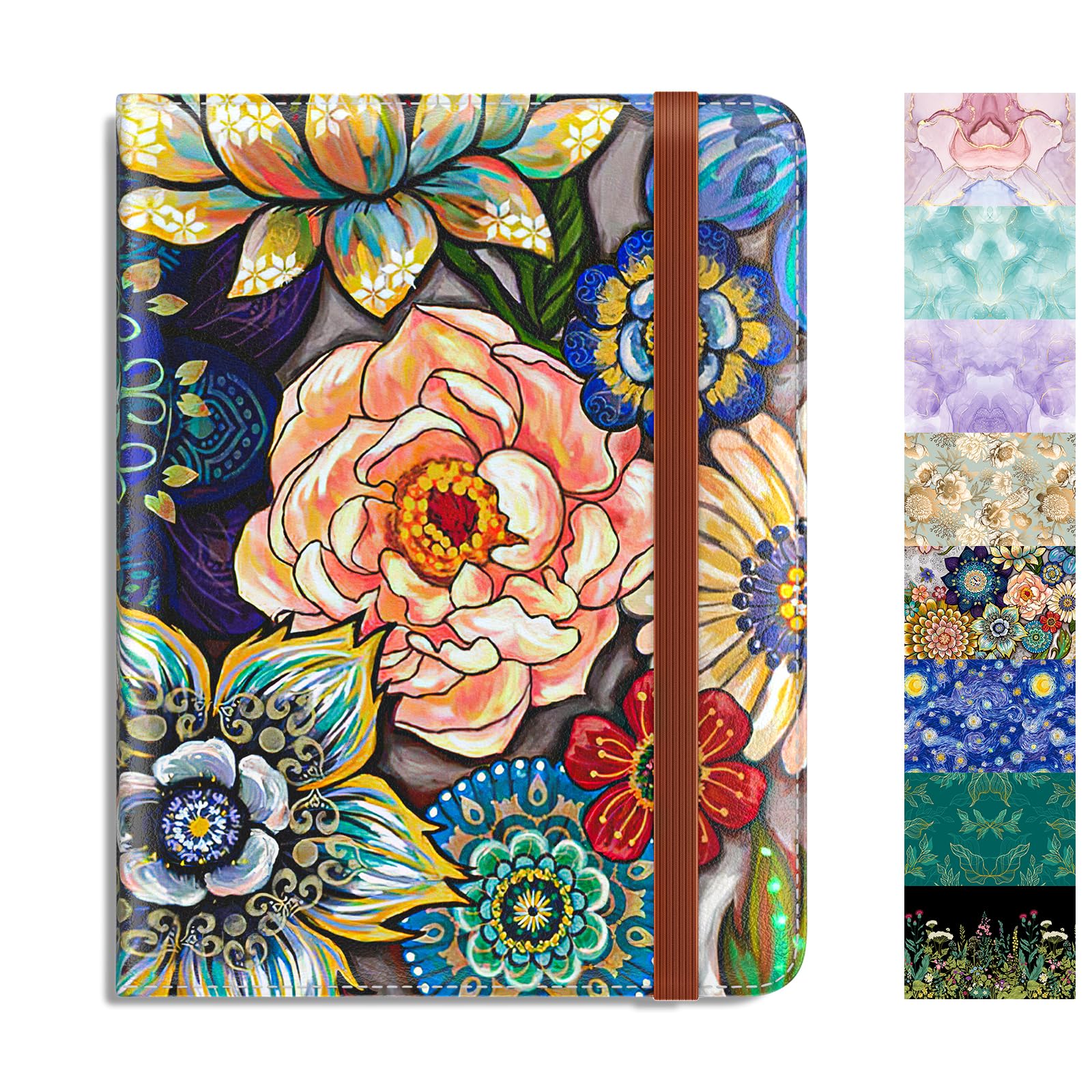 Rimilak Passport Holder RFID Blocking Passport Cover Wallet Travel Essentials Leather Travel Air Ticket Documents Organizer Protector for