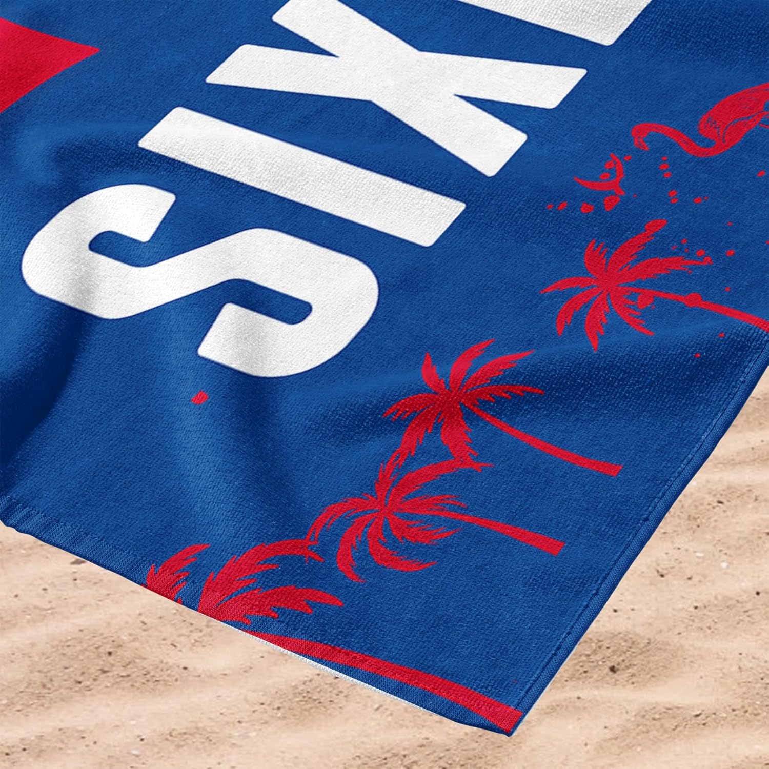 NORTHWEST NBA Philadelphia 76ers Beach Towel, 30" x 60", Tide