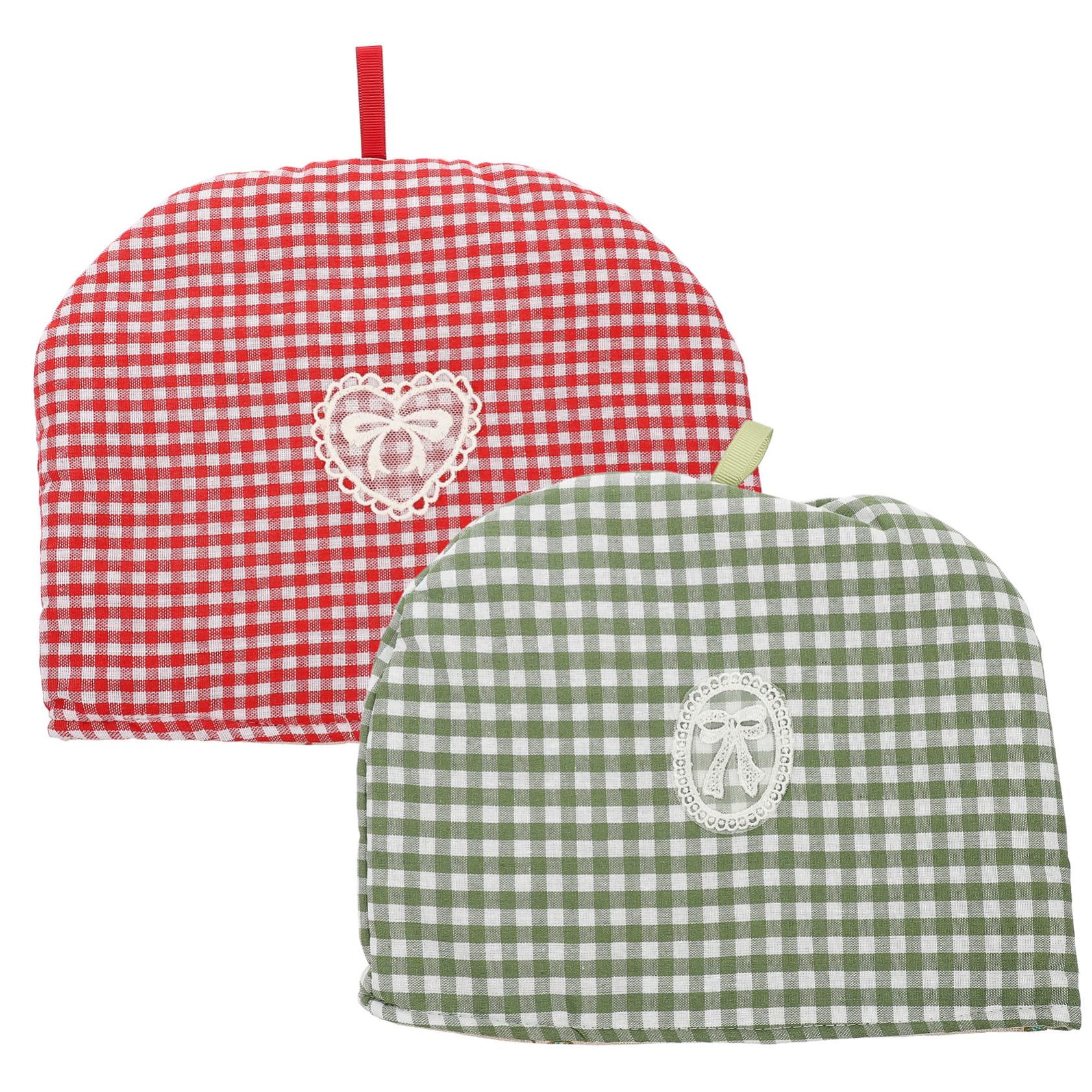 PRETYZOOM Teapot Cover Insulation Sleeve 2 Pack Tea Cozy for Teapot Kettle Retaining Tea Pot Warmer Decorative