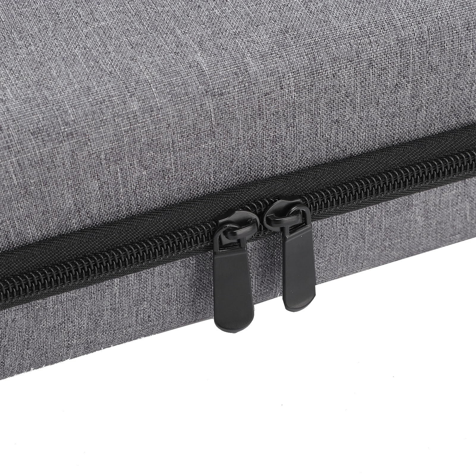 Bewinner Estuche Rígido para Mini Kit de Platos, Estuche Protector de Nailon con Ergonómico Interior a Prueba de Rayones para Montaje en Tubo Adaptador Cable de Alimentación