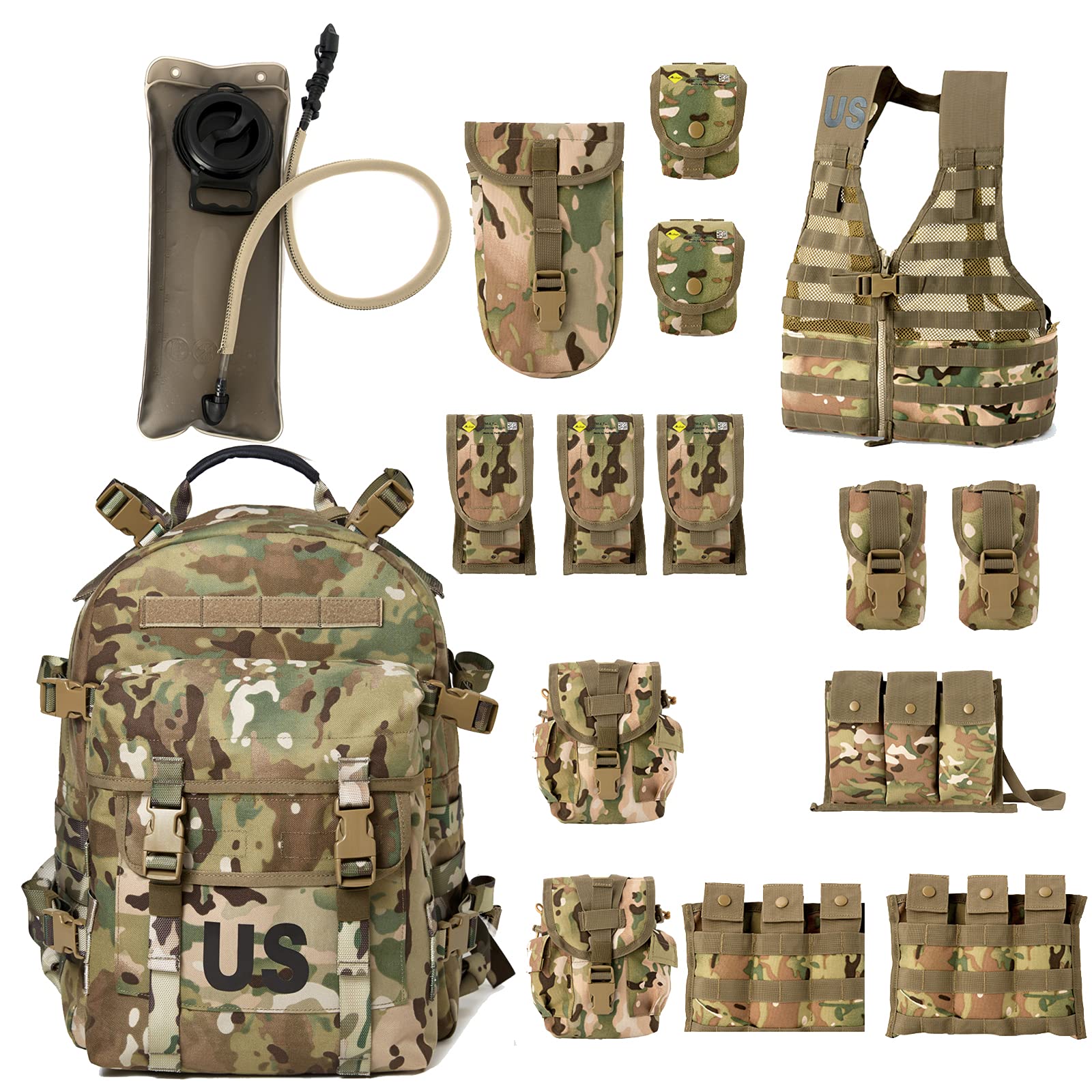 Amazon.com : Military Molle II Rifleman Tactical Rucksack Assault