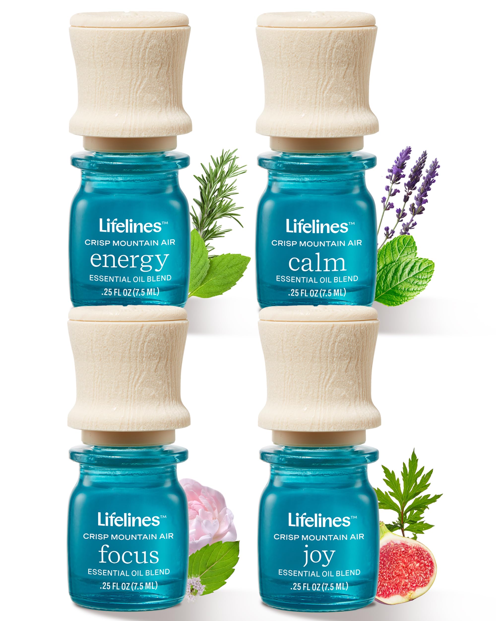 Lifelines Essential Oil Blends 4 Pack - Crisp Mountain Air