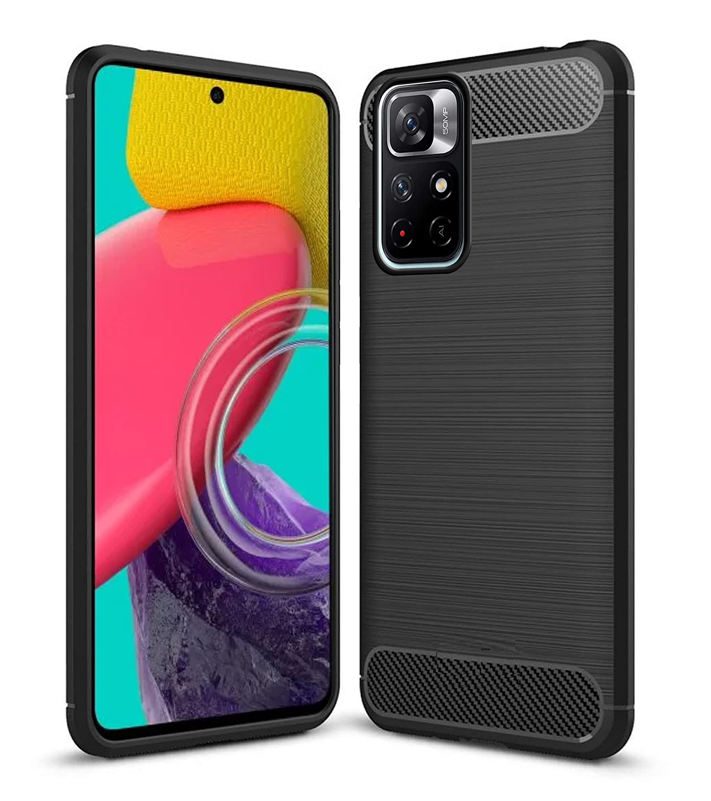 Zapcase Back Cover Case for Mi Redmi Note 11T 5G / Poco M4 Pro 5G | Compatible for Mi Redmi Note 11T 5G / Poco M4 Pro 5G Back Cover Case | 360 Degree Protection | Soft and Flexible (TPU | Matte Black)-1 (B09NMDH1MP) Amazon Price History, Amazon Price Tracker