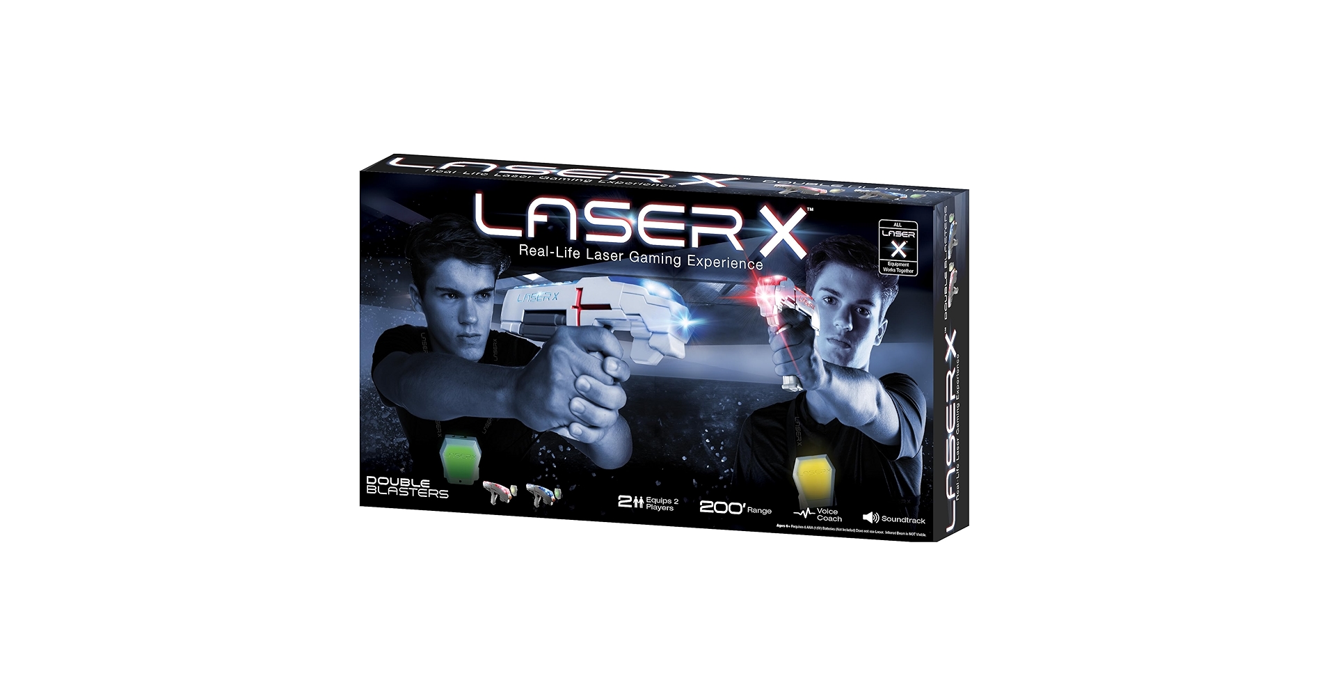 LASER X ダブルブラスターセット Amazon.com: Laser X Ultra Double B2 Blasters : Toys & Games