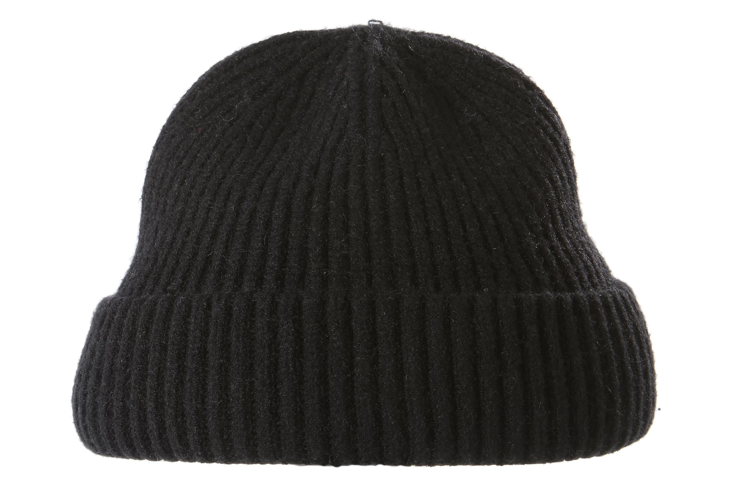 Screamer Kids Logan Beanie in a Mixture of Viscose, Polyester and Polyamide Yarns - Black