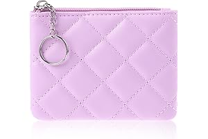 Delicate Floral Embroidery Purse for Coin Storage and Organization