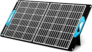 DOROEO 100W ソーラーパネル 2.9KG 超軽量 太陽光パネル 23%変換効率