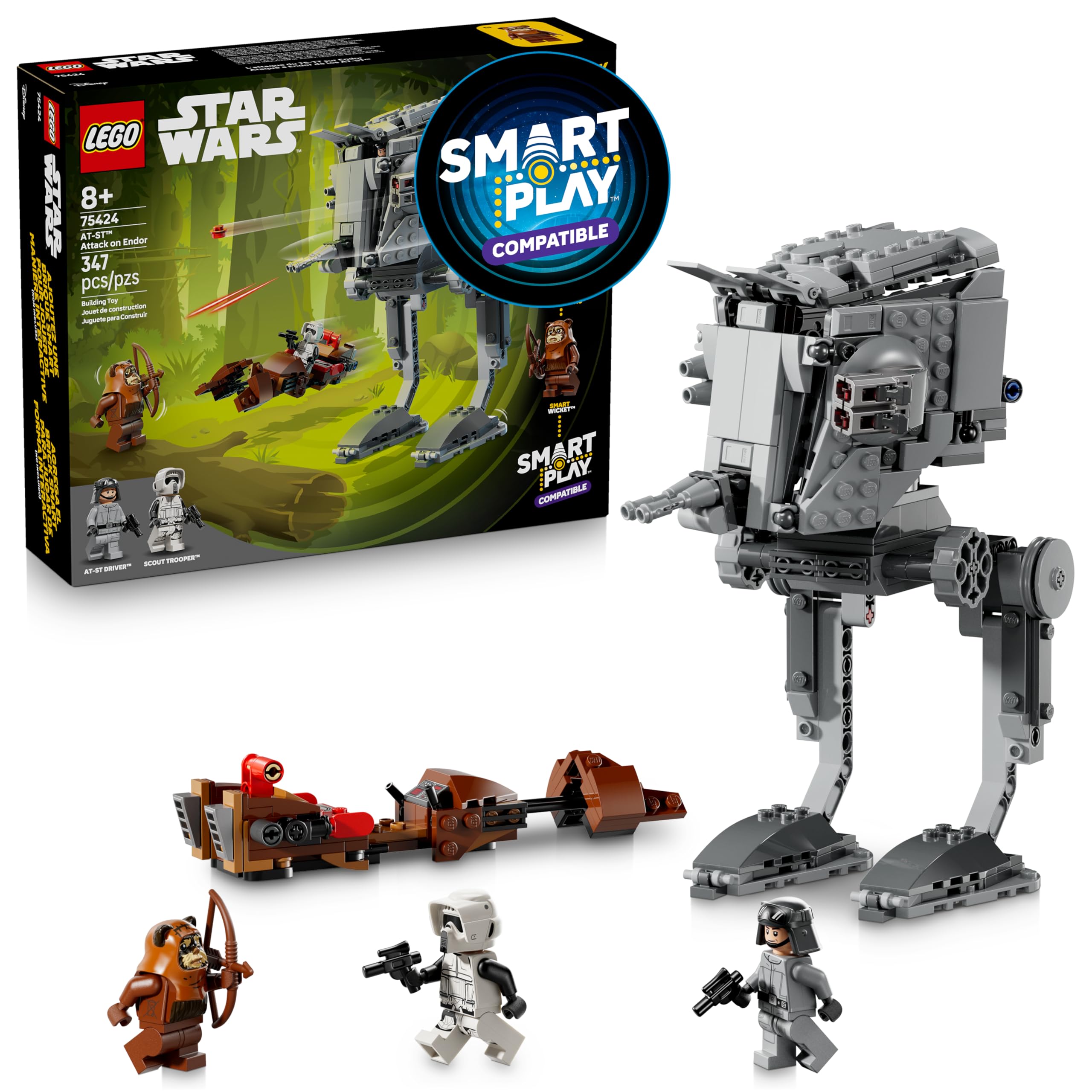 Amazon.com: LEGO Star Wars Smart Play: at-ST Attack on Endor Toy