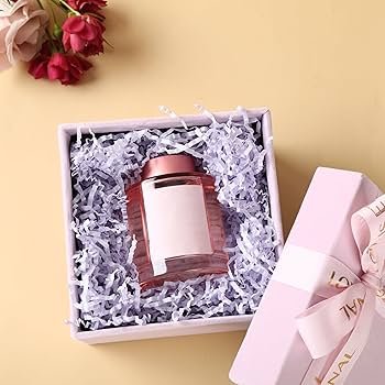 Amazon.com: Cgzwxjin Light Pink Crinkle Cut Paper Shred