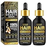 5% Minoxidil Hair Growth Oil with for Men and Women, Natural Scalp Treatment for Thinning Hair, Promotes Thicker, Fuller, and Healthier Hair, Clinically Proven Formula
