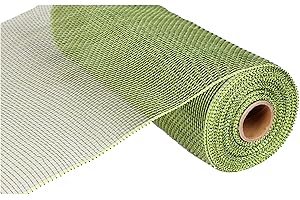 Deco Poly Mesh Ribbon for Wreaths - 10 Inch x 30 Feet...