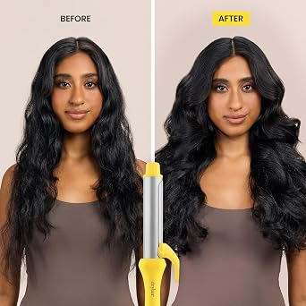 Drybar The Mixologist Interchangeable Styling Iron One Tool, Three Styles Reduces Frizz, Adds Shine Curling Iron Hair Curling Wand