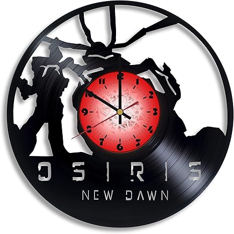 Amazon Com Osiris New Dawn Computer Game Logo Reloj De Pared De Vinilo Hecho A Mano Osiris New Dawn Kitchen Decor Osiris New Dawn Regalo Para El Y Ella Hogar Y Cocina