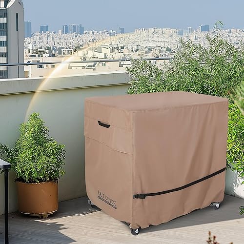 Miniatura 7 de ULTCOVER Cubierta impermeable de 80 a 100 cuartos de galón para hielera para patio, 40 pulgadas de largo x 20 pulgadas de ancho x 34 pulgadas de alto