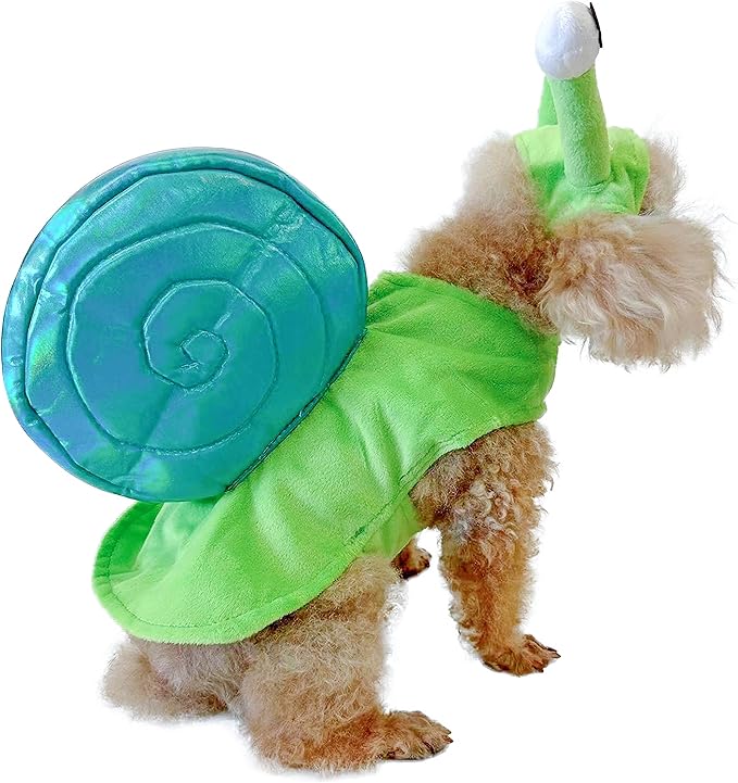 Disfraz de Caracol para Perro Yoption Tamaño S - Halloween miniatura 5