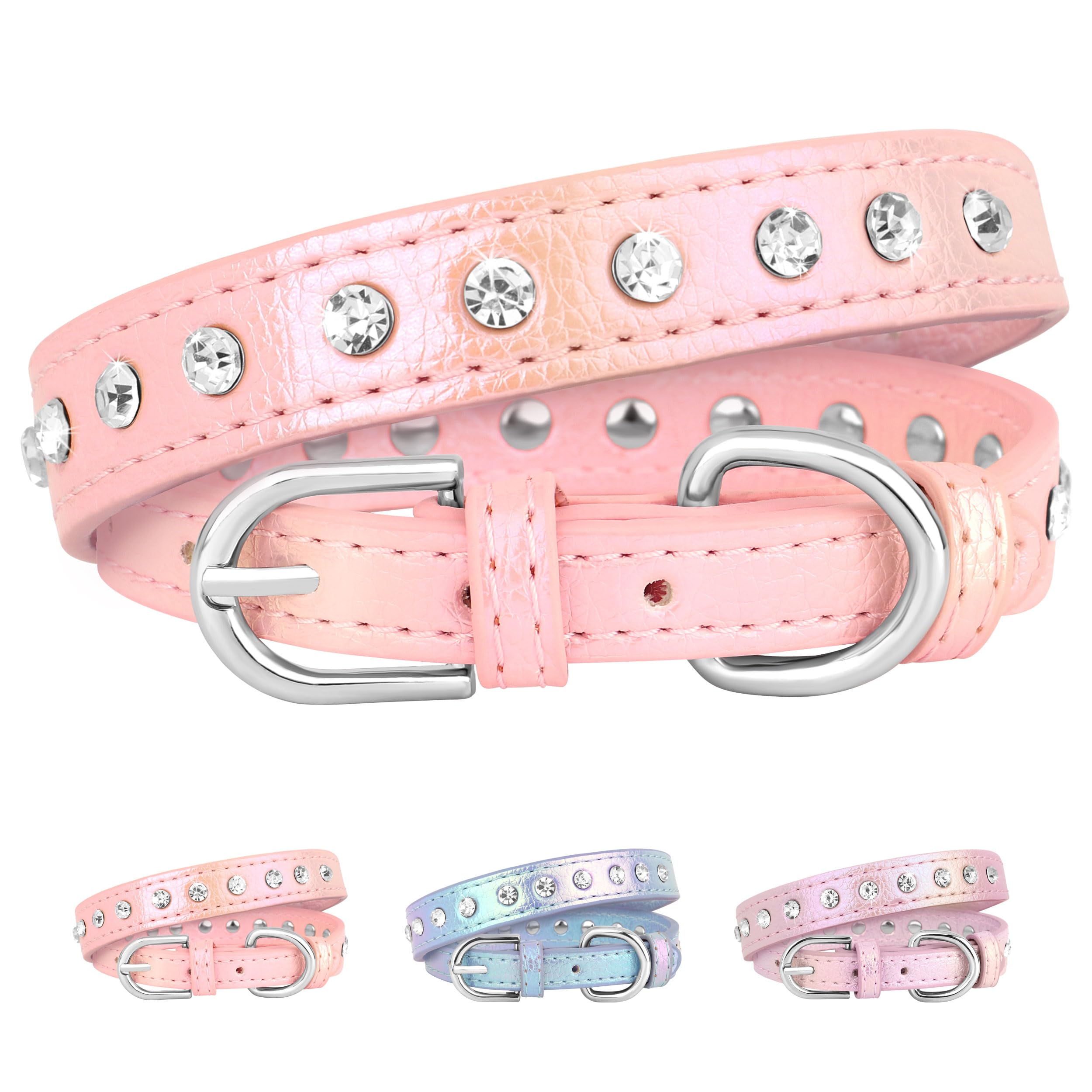 Photo 1 of Beirui Bling Rhinestone Dog Collar