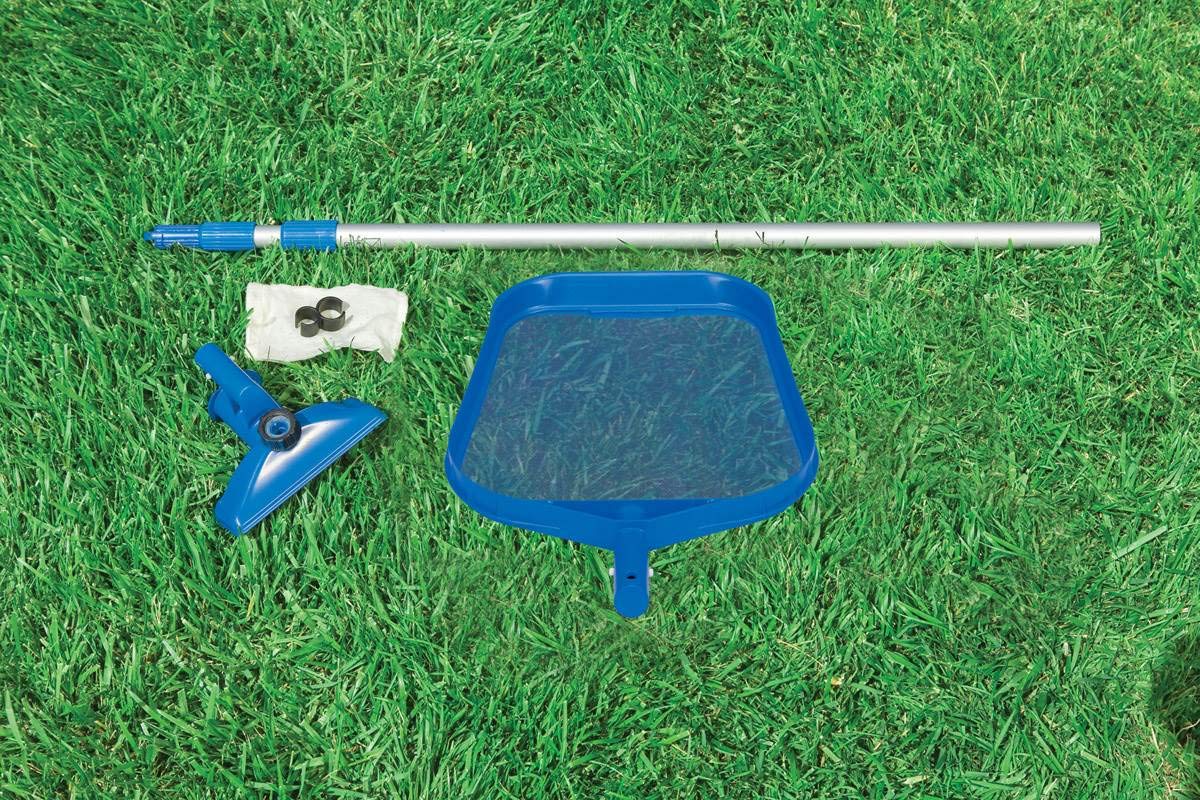 Intex Set per la pulizia della piscina con skimmer e asta + cartucce filtro tipo A o C
