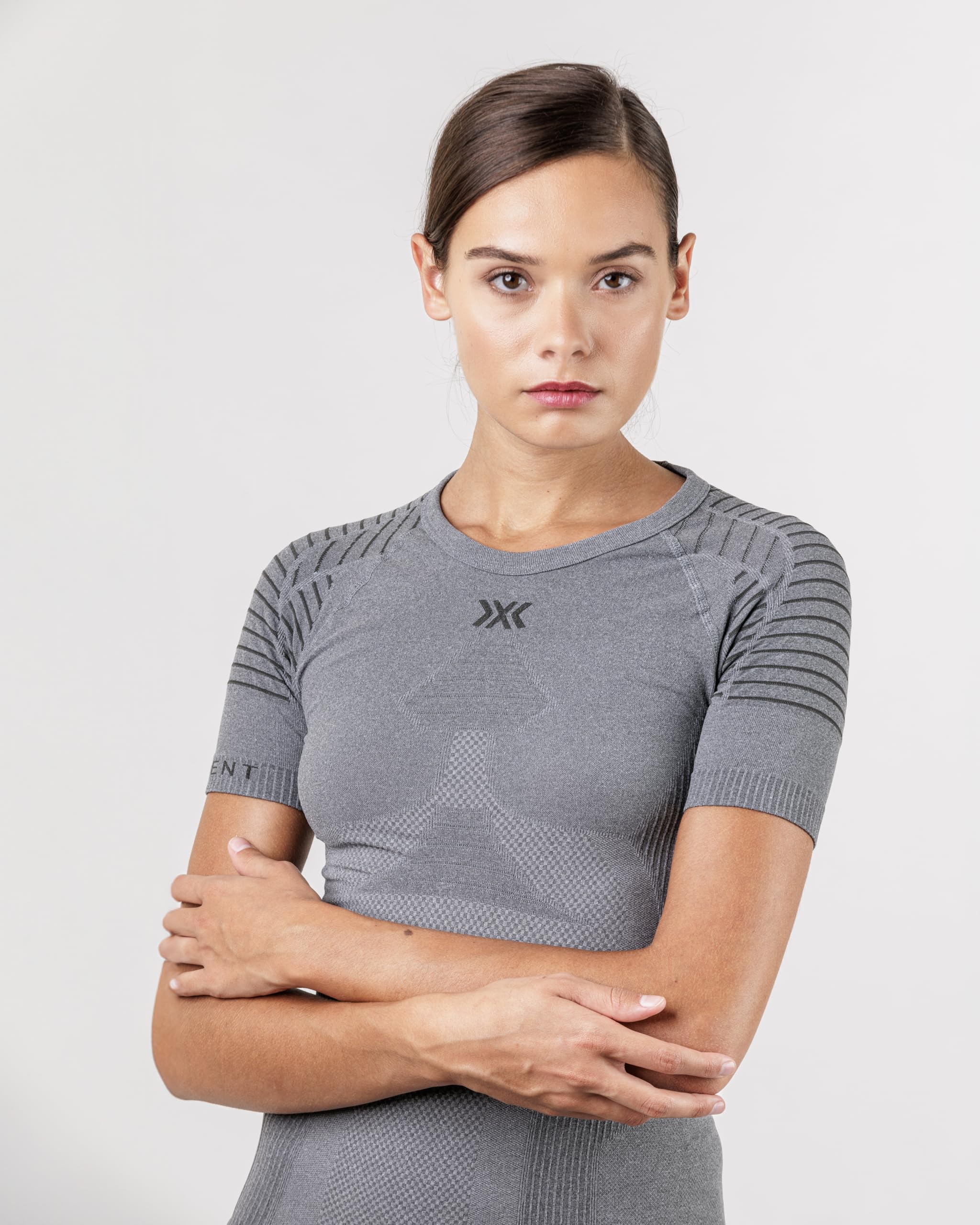 X-Bionic Invent 4.0 - Maglia Termica Donna Manica Corta a Compressione - Alte Prestazioni per Running, Sci, Ciclismo, Fitness, e Sport Invernali - Adatta a Climi Rigidi