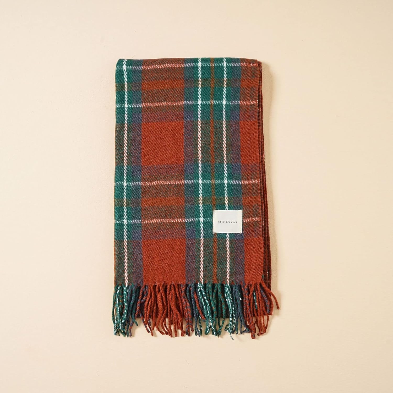 Scarf Shawl Cold Weather Scarves Mens Wool Blanket Scarf Wrap Long Knitted Neckwear Soft Warm Women's Wraps(D)