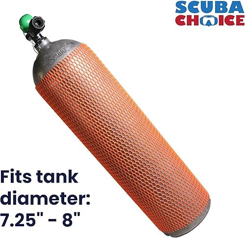 Miniatura 3 de Scuba Choice Diving Tank Mesh Protecto - Durable Nylon Sleeve for Scratch Protection, Adjustable Length, Easy-to-Install Scuba Accessory for All