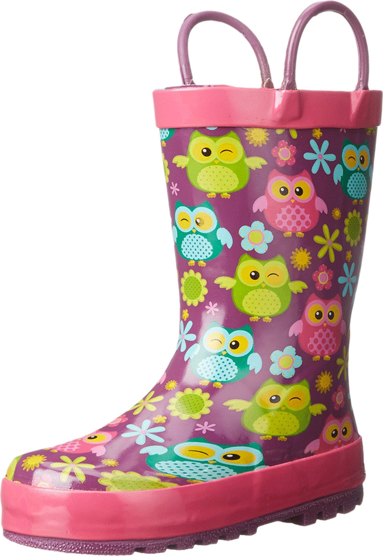 Western Chief Flower Owls Rain Boot (Toddler/Little Kid/Big Kid)