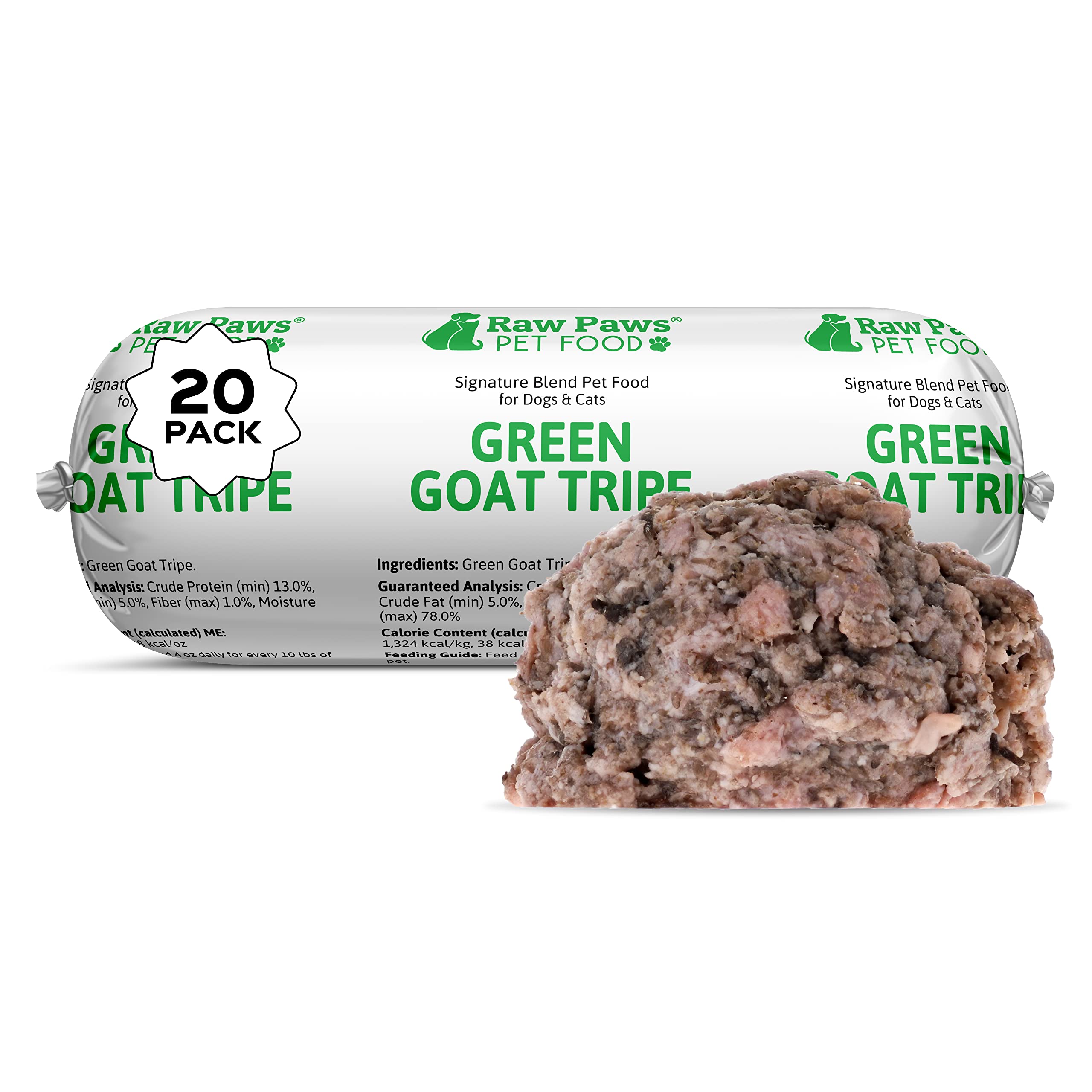 Raw Pawssignature Pet Food For Dogs And Cats Green Goat