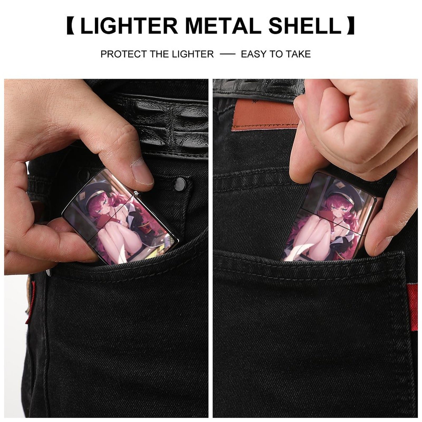 Amazon.co.jp: ライターケース ZIPPOライターケース ブルーアーカイブ