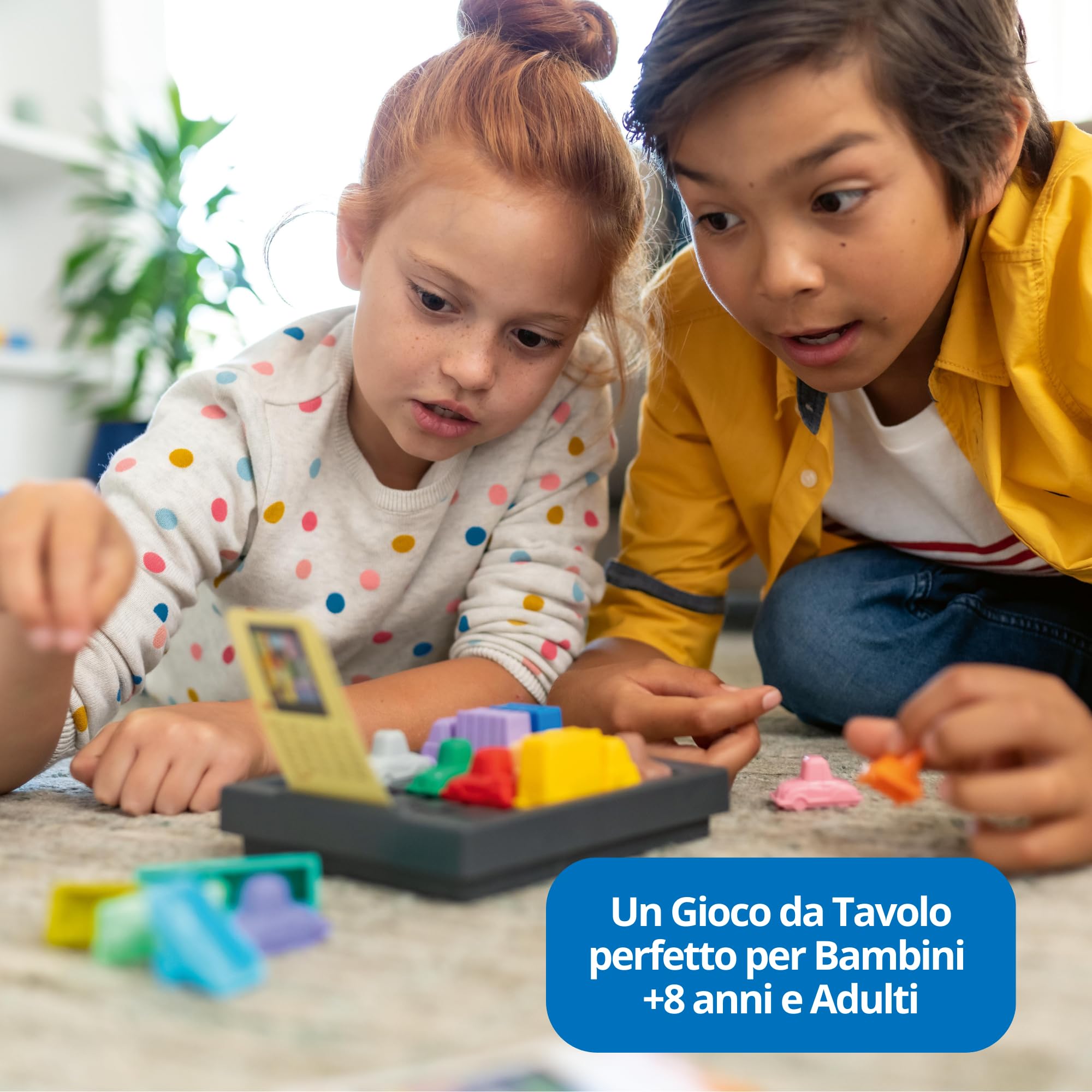 ThinkFun - Rush Hour, Scappa Dagli Ingorghi, Gioco da Tavolo, 1+ Giocatori, Idea Regalo per Bambini e Ragazzi 8+ Anni, Edizione in Italiano