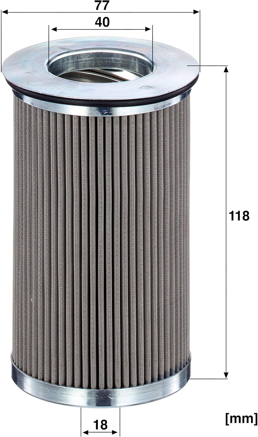 MANN-FILTER HD 811X Oil Filter - Oil Filter Set Gasket Set For Utility Vehicles