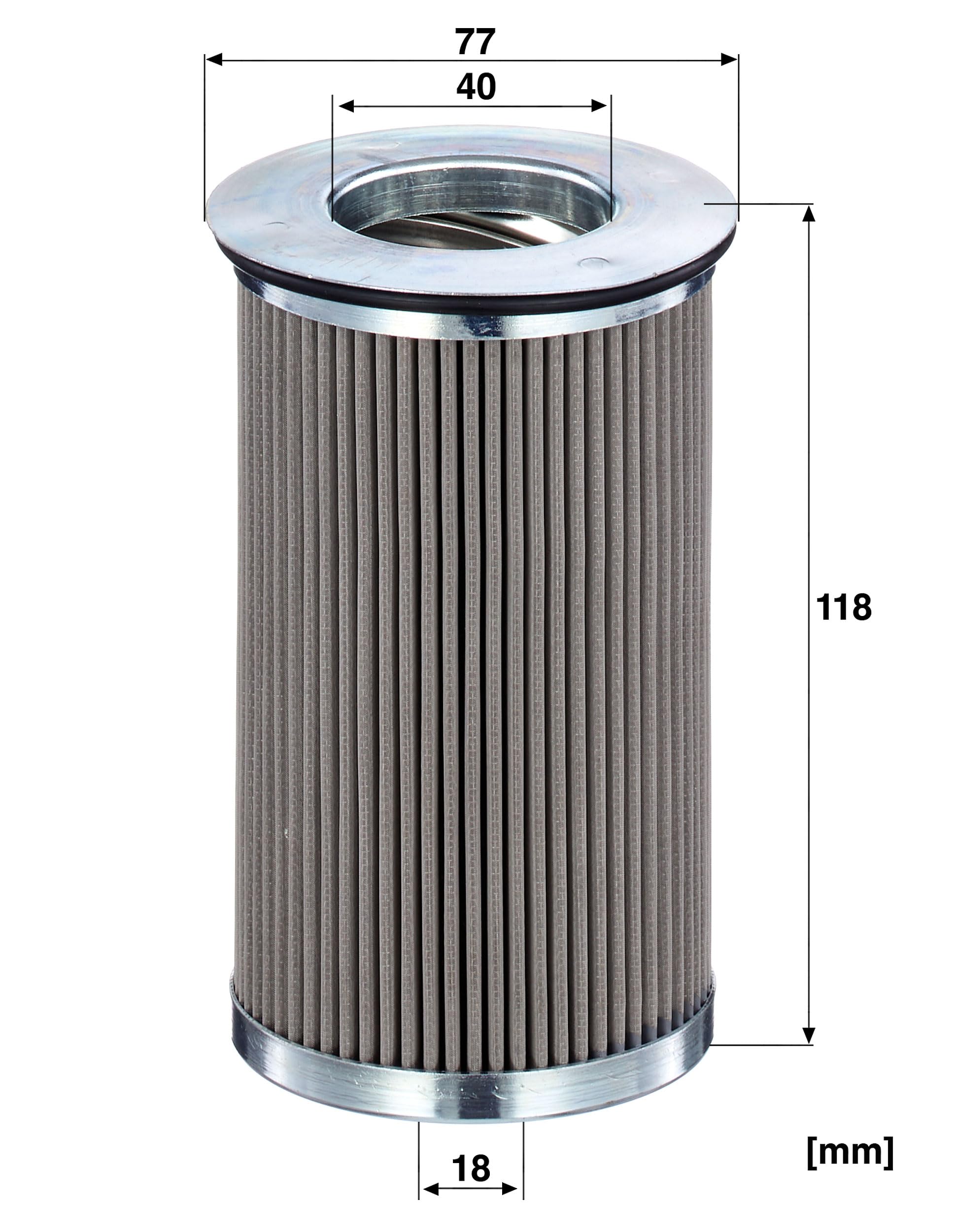 MANN-FILTER HD 811 Hydraulika - MASZYNY BUDOWLANE