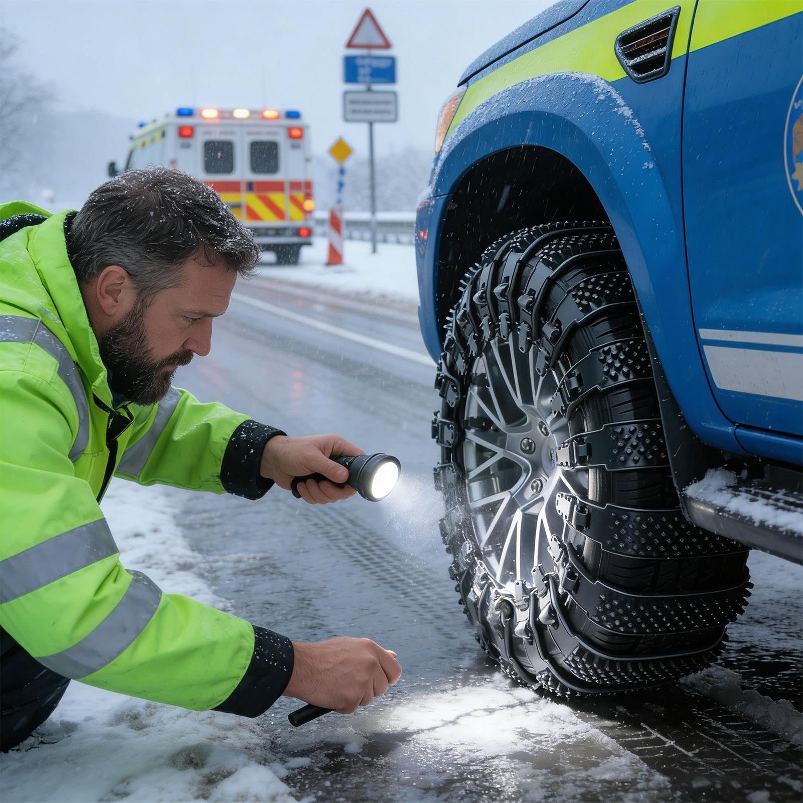 Pasy Śnieżne Do Opon Zestaw akcesoriów przeciwpoślizgowych wielokrotnego | Akcesoria antypoślizgowe Do samochodu van dostawczego SUV-a sedana i pojazdu kampera