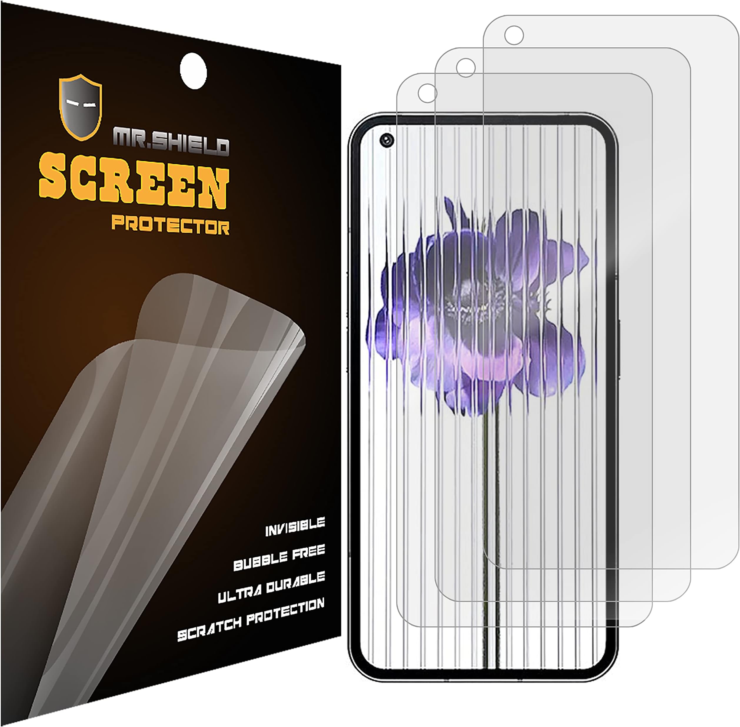 Mr.Shield [3-PACK] Designed For Nothing phone (1) Anti-Glare [Matte] Screen Protector (PET Material)